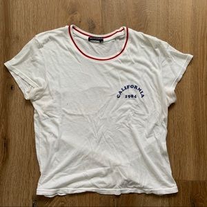 Brandy Melville California Cropped T-shirt
